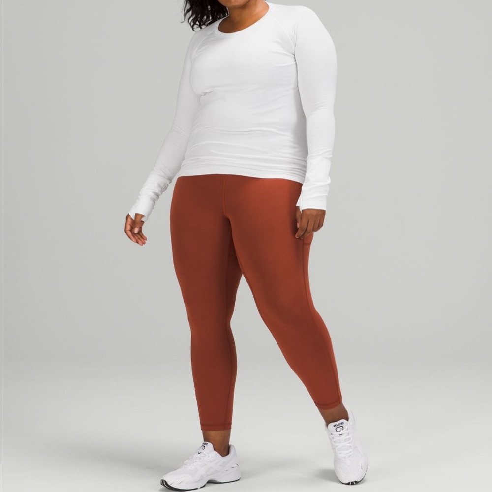 Long sleeve White Lululemon top